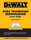 Cover: Dewalt HVAC Technician Certification Exam Guide - Pal Publications, Incorporated