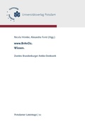 Cover: www.BrAnD2. Wissen. - Universit&auml;tsverlag Potsdam