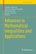 Cover: Advances in Mathematical Inequalities and Applications - Birkh&auml;user