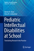 Abbildung von: Pediatric Intellectual Disabilities at School - Springer