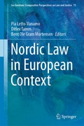 Cover: Nordic Law in European Context - Springer