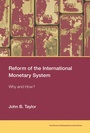 Cover: Reform of the International Monetary System - MIT Press