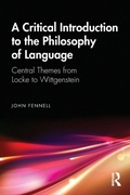 Cover: A Critical Introduction to the Philosophy of Language - Routledge