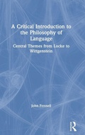 Cover: A Critical Introduction to the Philosophy of Language - Routledge
