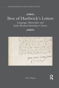 Enlarge image Cover: Bess of Hardwick's Letters - Routledge