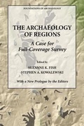 Cover: The Archaeology of Regions - Eliot Werner Publications Inc