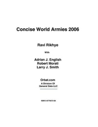 Enlarge image Cover: Concise World Armies 2006 - General Data LLC