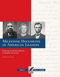 Cover: Milestone Documents of American Leaders - Salem Press Inc