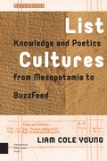 Cover: List Cultures - Amsterdam University Press