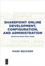 Cover: SharePoint Online Development, Configuration, and Administration - De|G Press