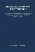 Cover: Sudetendeutsches W&ouml;rterbuch - Collegium Carolinum