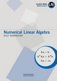 Abbildung von: Numerical Linear Algebra - Heidelberg University Publishing