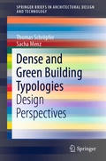 Cover: Dense and Green Building Typologies - Springer