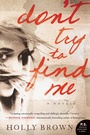 Cover: Don't Try To Find Me - HarperCollins