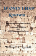 Cover: If Only I Had Known . . . - Parson's Porch Books