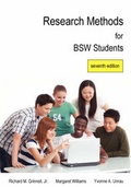 Cover: Research Methods for Bsw Students - Pair Bond Publishing