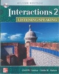 Cover: Interactions Two Listening and Speaking with CD - McGraw Hill Higher Education