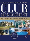 Cover: Club Management - Goodfellow Publishers Limited