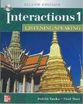 Cover: Interactions One Listening and Speaking with CD - McGraw Hill Higher Education
