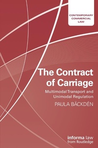 Abbildung von: The Contract of Carriage - Informa Law