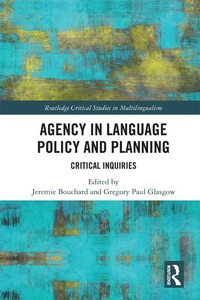 Abbildung von: Agency in Language Policy and Planning: - Routledge