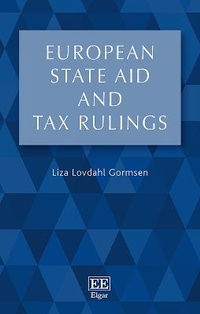 Abbildung von: European State Aid and Tax Rulings - Edward Elgar Publishing