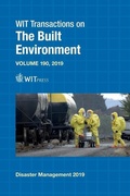 Cover: Disaster Management and Human Health Risk VI - WIT Press