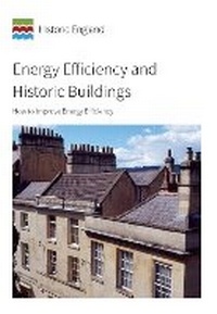 Enlarge image Cover: Energy Efficiency and Historic Buildings - Historic England