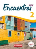 Cover: Encuentros - M&eacute;todo de Espa&ntilde;ol - Spanisch als 3. Fremdsprache - Ausgabe 2018 - Band 2 - Cornelsen Verlag