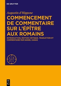Abbildung von: Commencement de commentaire sur l'épître aux Romains - De Gruyter