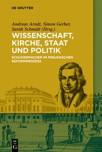 Abbildung von: Wissenschaft, Kirche, Staat und Politik - De Gruyter