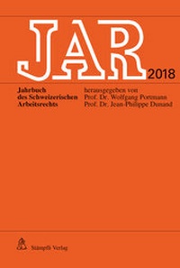 Abbildung von: JAR 2018 - Stämpfli Verlag