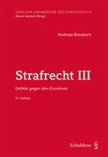 Cover: Strafrecht III (PrintPlu&sect;) - Schulthess Juristische Medien