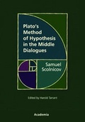 Cover: Plato's Method of Hypothesis in the Middle Dialogues - academia