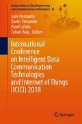 Cover: International Conference on Intelligent Data Communication Technologies and Internet of Things (ICICI) 2018 - Springer