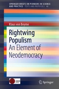 Cover: Rightwing Populism - Springer