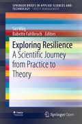 Cover: Exploring Resilience - Springer