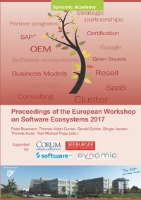 Enlarge image Cover: Proceedings of the European Workshop on Software Ecosystems 2017 - BoD - Books on Demand