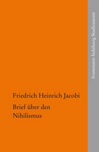 Abbildung von: Brief über den Nihilismus - frommann-holzboog