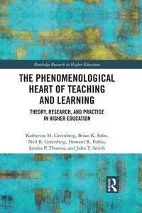 Abbildung von: The Phenomenological Heart of Teaching and Learning - Routledge