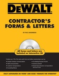Cover: Dewalt Contractor's Forms & Letters - Pal Publications, Incorporated