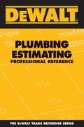 Cover: Dewalt Plumbing Estimating Professional Reference - Pal Publications