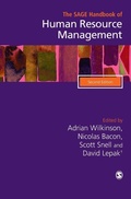 Cover: The SAGE Handbook of Human Resource Management - SAGE Publications Ltd