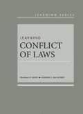 Cover: Learning Conflict of Laws - West Academic Press