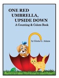 Cover: One Red Umbrella, Upside Down - Slanted Ink