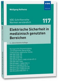 Abbildung von: Elektrische Sicherheit in medizinisch genutzten Bereichen - VDE Verlag