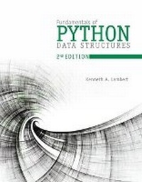 Enlarge image Cover: Fundamentals of Python - Course Technology Inc