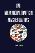 Cover: International Traffic in Arms Regulation (Itar) - Red Bike Publishing