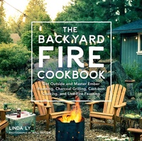 Enlarge image Cover: The Backyard Fire Cookbook - Harvard Common Press