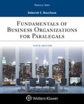 Cover: Fundamentals of Business Organizations for Paralegals - Wolters Kluwer Law & Business